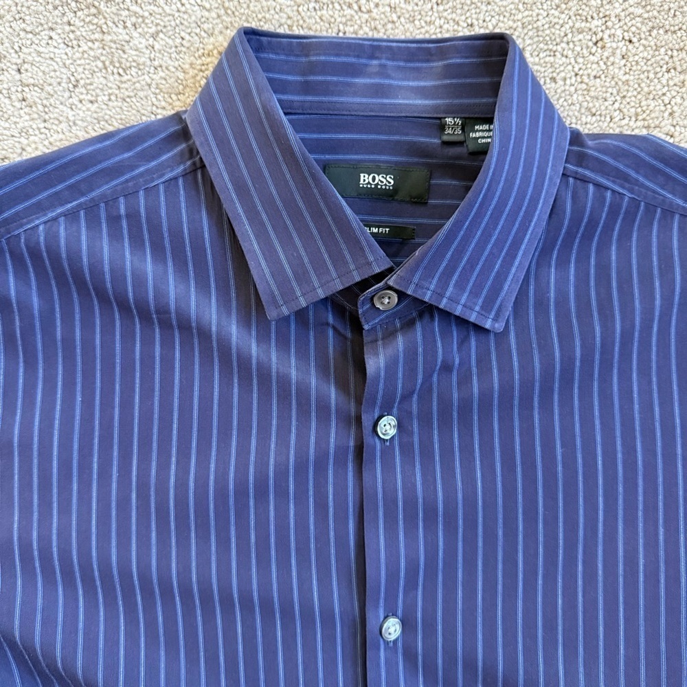 Boss Men’s Dress Shirt - Picture 2 of 6